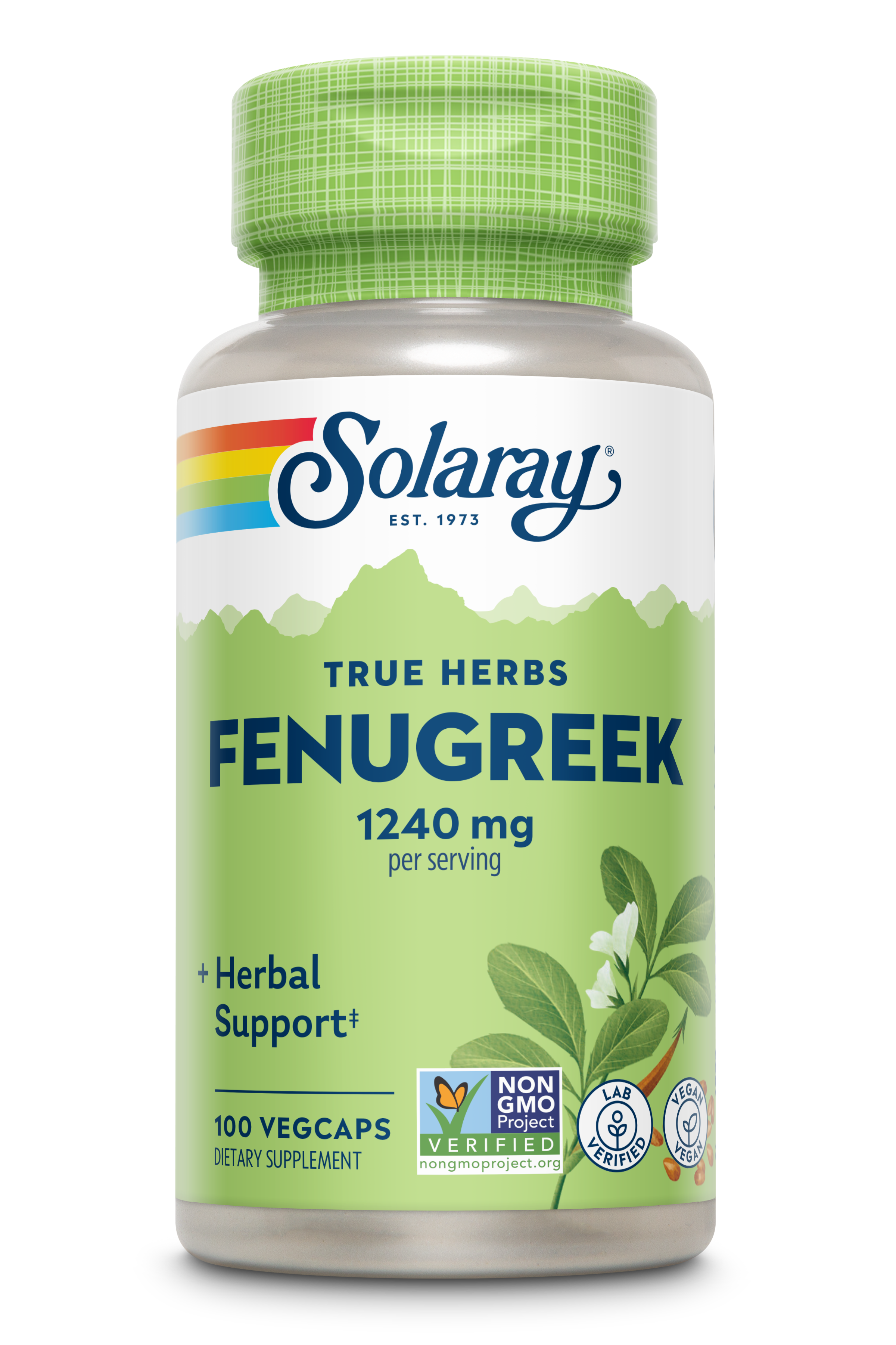 Solaray Fenugreek Seed 1240mg