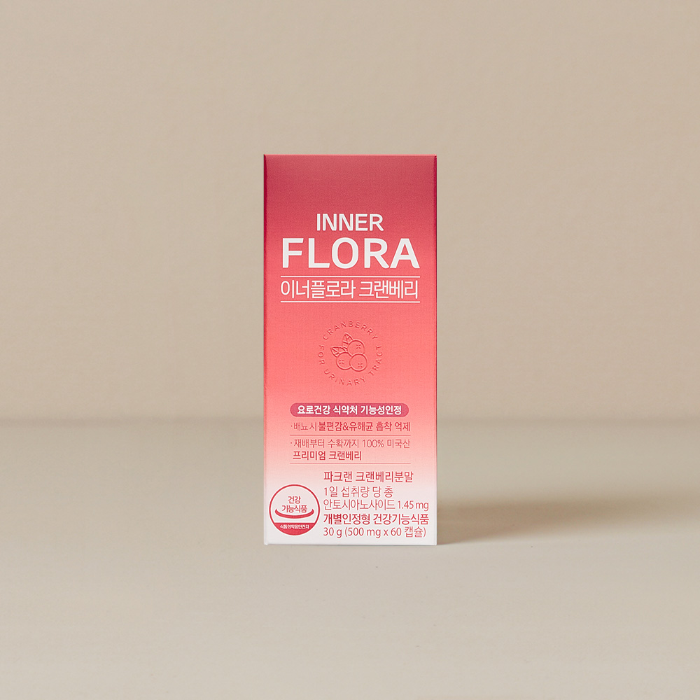 New Origin Inner Flora Cranberry (60 caps)