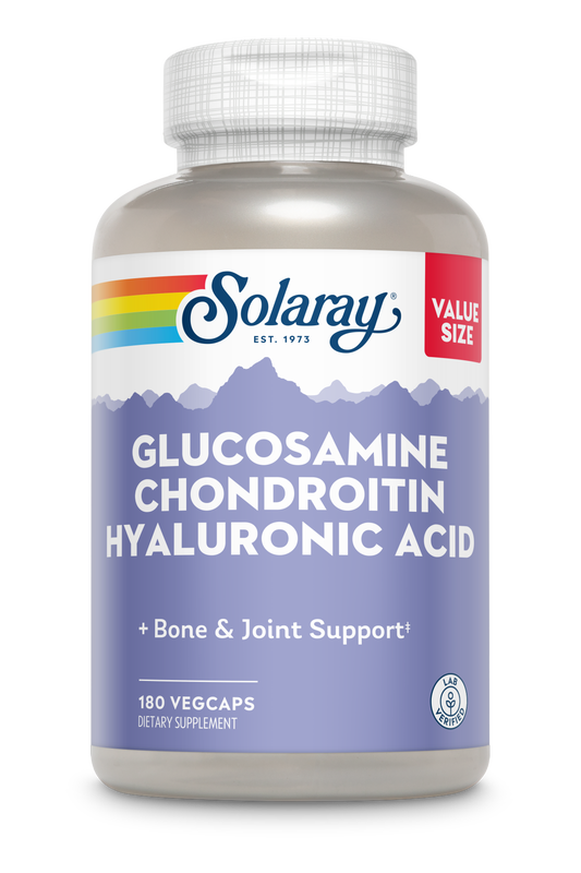 Solaray Glucosamine & Chondroitin w/ Hyaluronic Acid