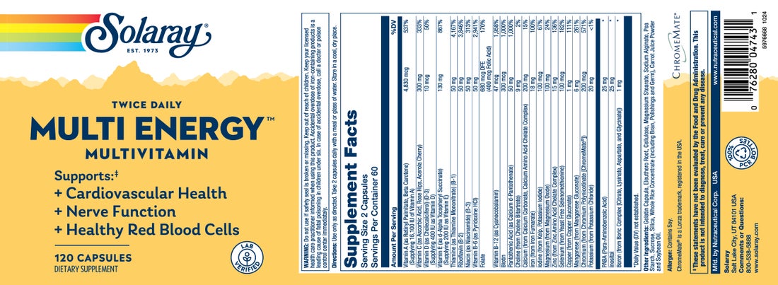 Solaray Magnesium Glycinate 350mg