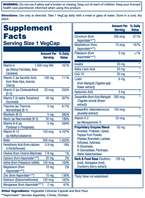 Solaray Once Daily Adult 50+ Multivitamins