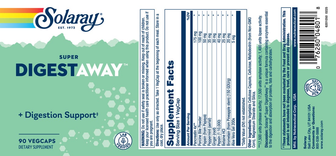Solaray Super Digestaway