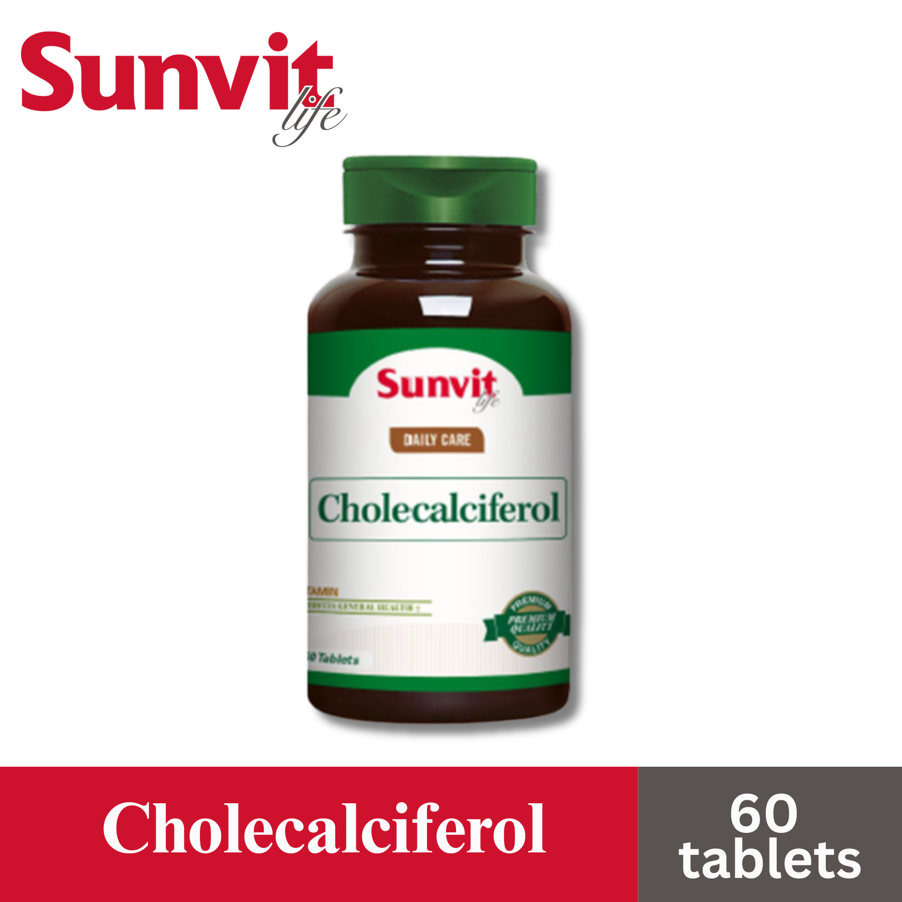 Sunvit Cholicalciferol 60 tablets