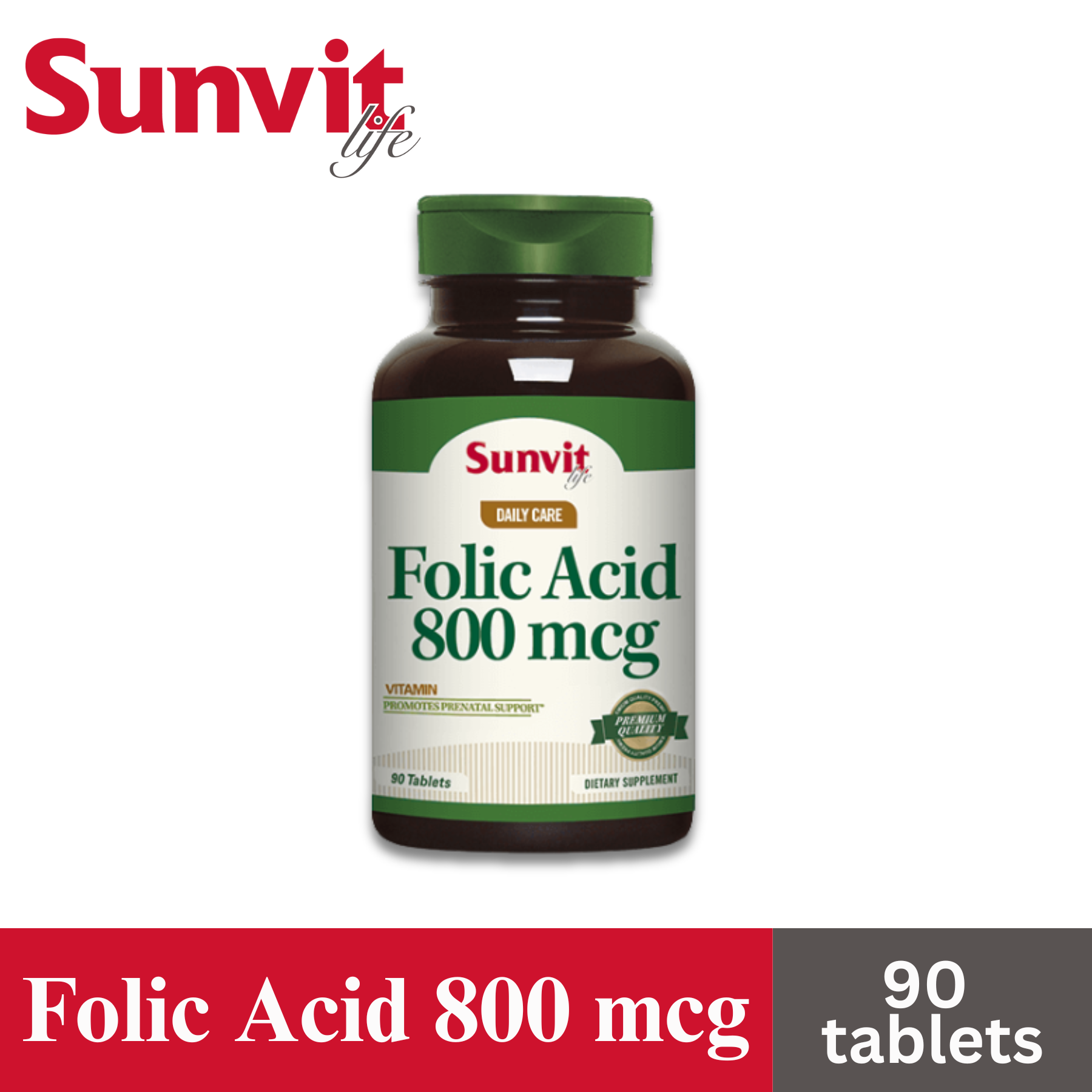 Sunvit Folic Acid 800 mcg