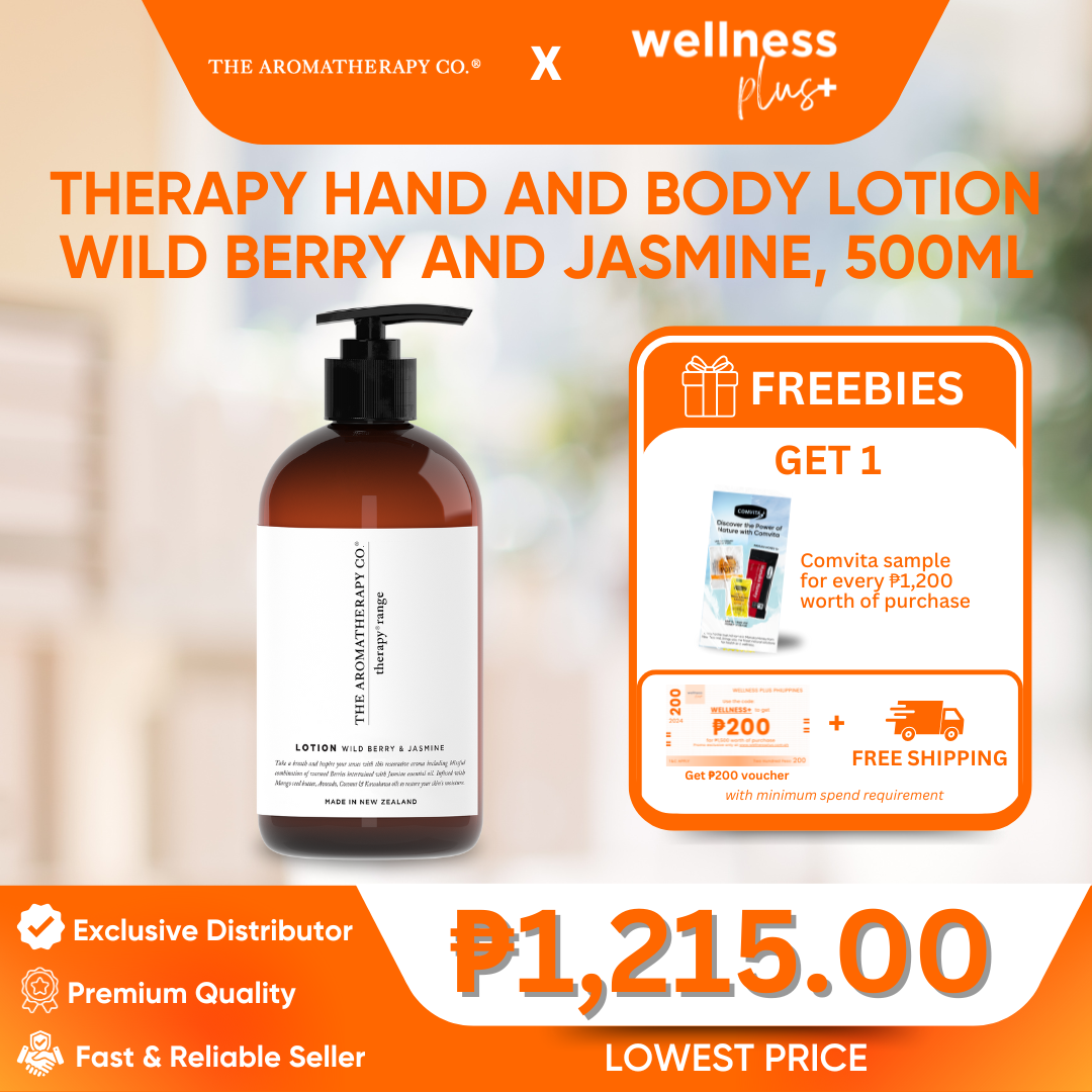 The Aromatherapy Hand & Body Lotion - Wild Berry & Jasmine