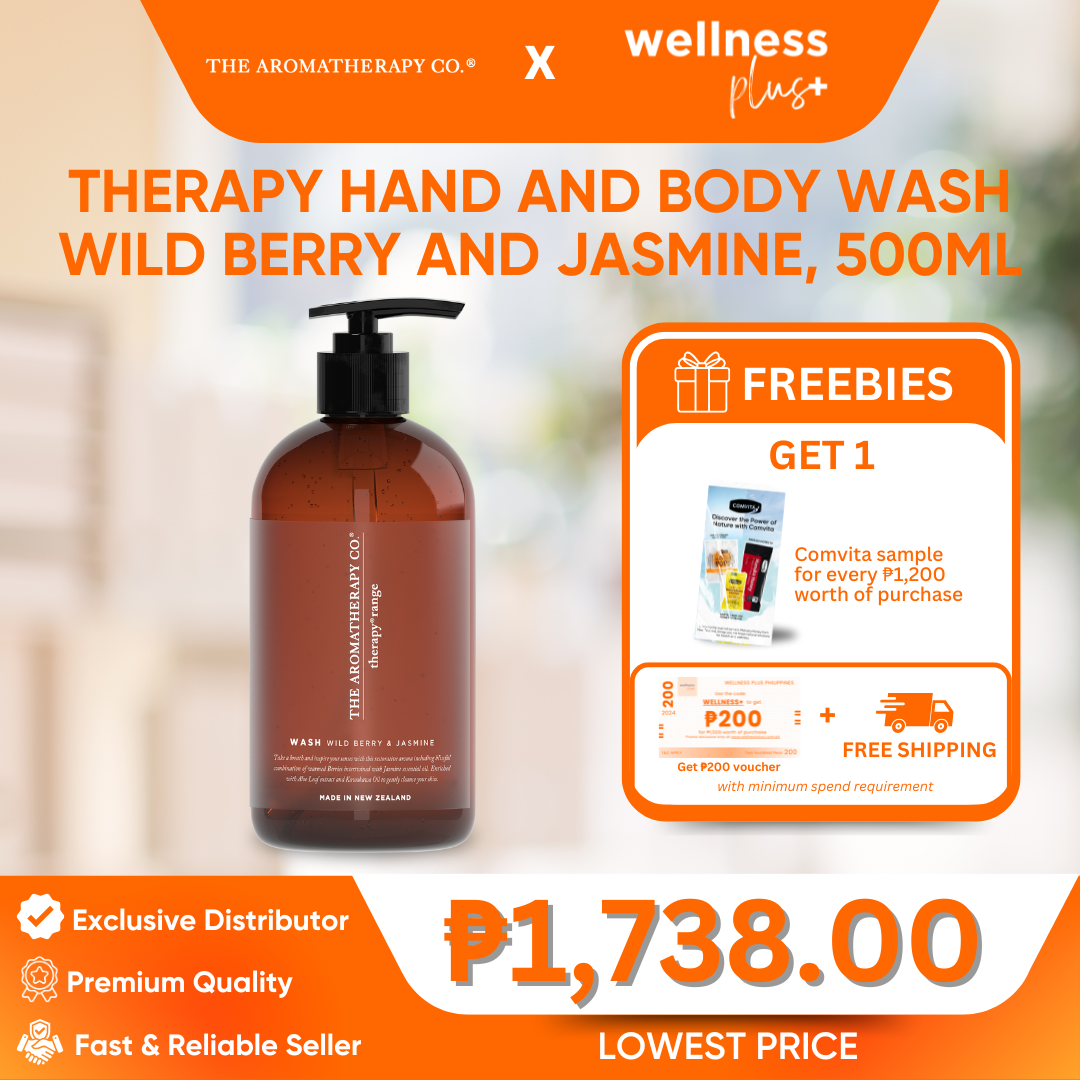 The Aromatherapy Hand & Body Wash - Wild Berry & Jasmine