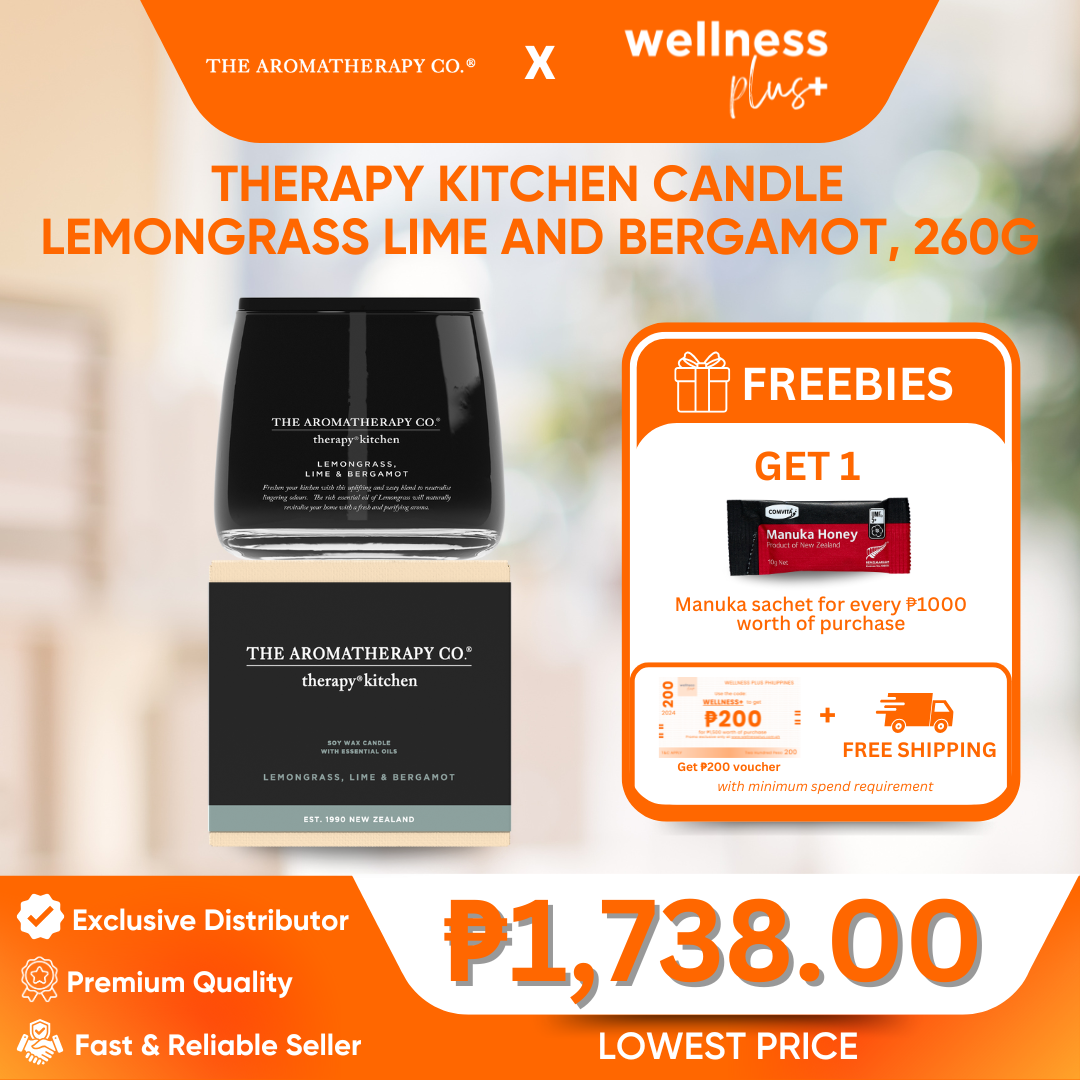 Therapy Kitchen Candle 260g Lemongrass Lime and Bergamot