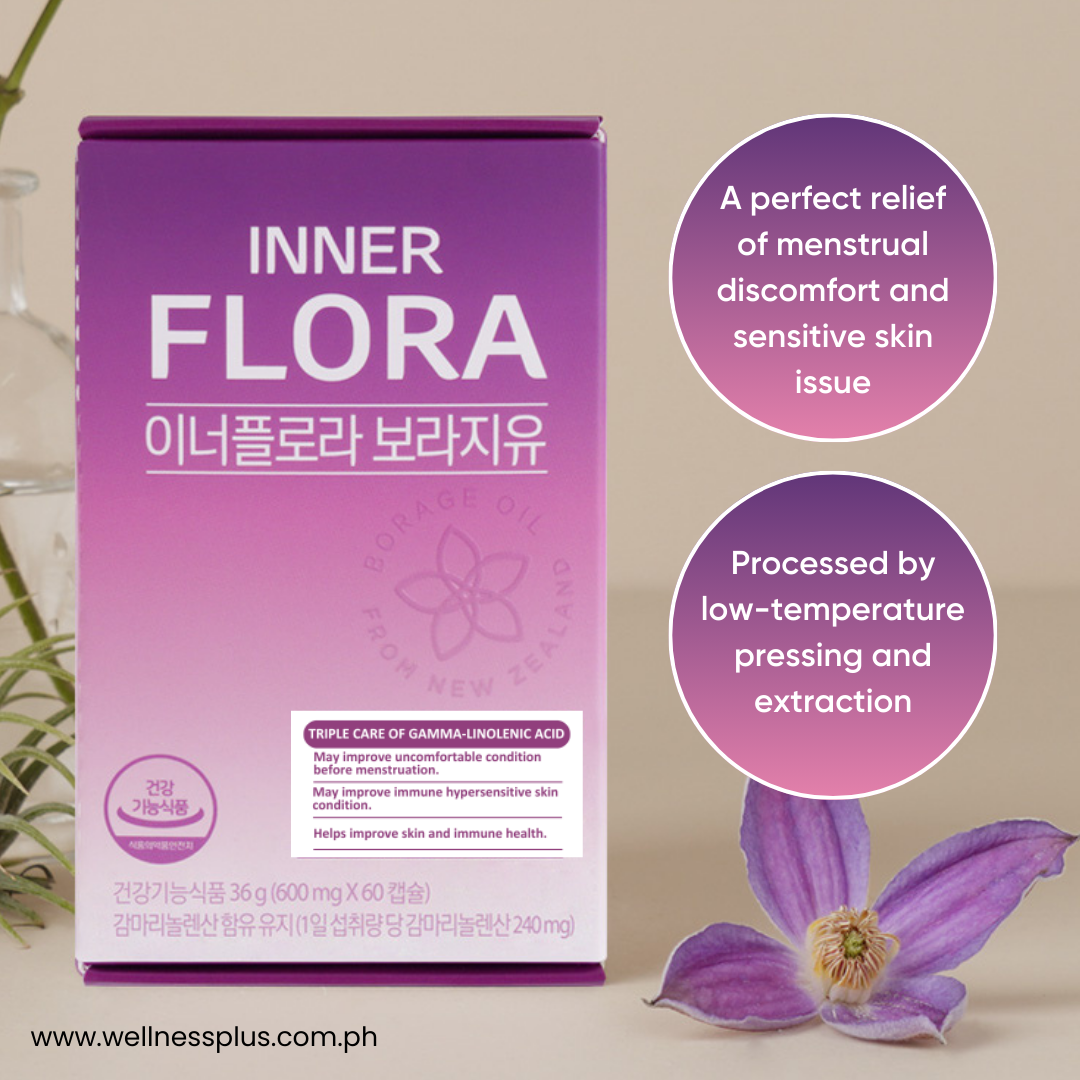 New Origin Inner Flora Borage Oil (60 caps)