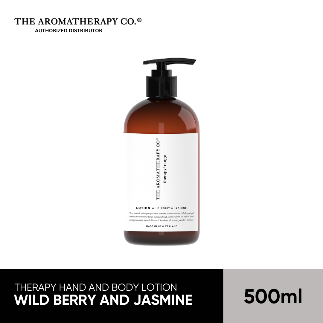 The Aromatherapy Hand & Body Lotion - Wild Berry & Jasmine