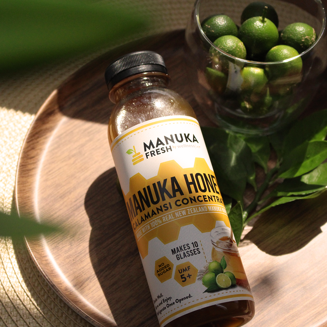 Manuka Honey Calamansi Concentrate 360ML by Wellness Plus