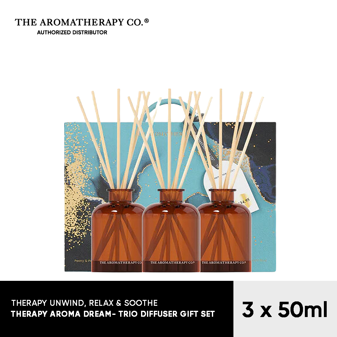 The Aromatherapy Aroma Dream - Trio Diffuser Gift set