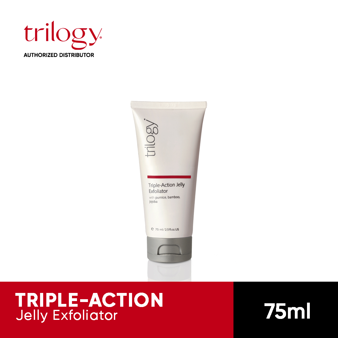 Trilogy Triple Action Jelly Exfoliator (75ml)