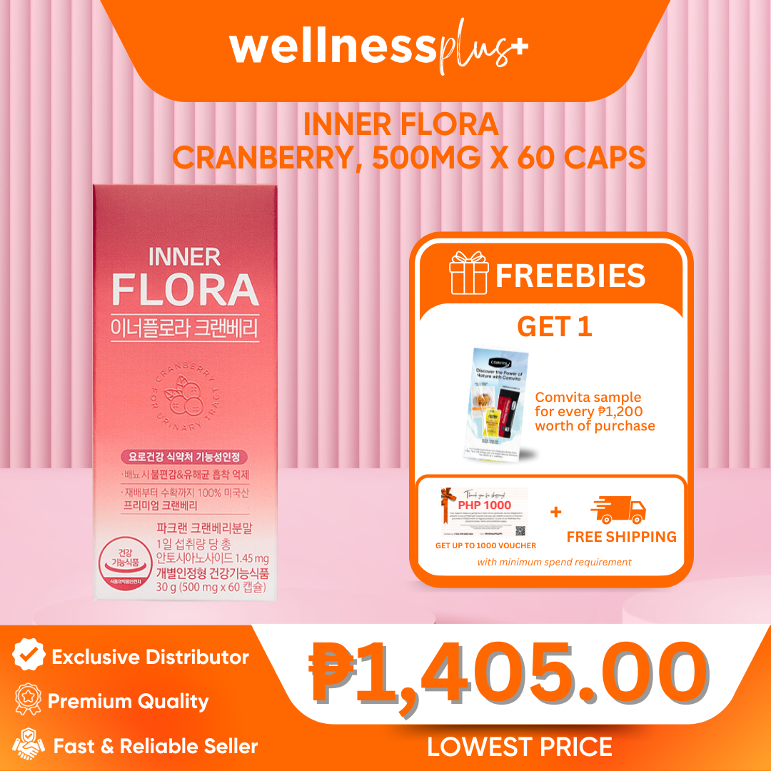 New Origin Inner Flora Cranberry (60 caps)