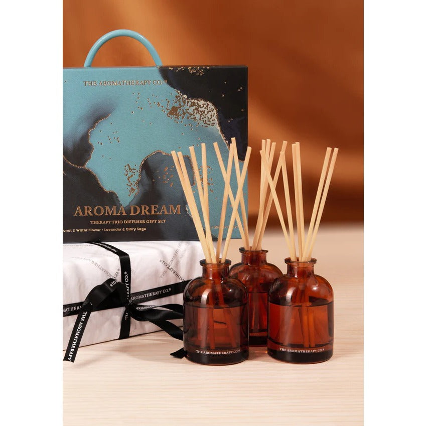 The Aromatherapy Aroma Dream - Trio Diffuser Gift set