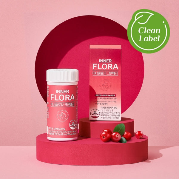 New Origin Inner Flora Cranberry (60 caps)