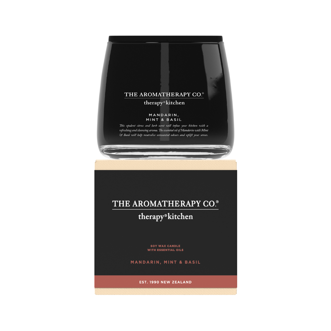 Therapy Kitchen Candle 260g Mandarin Mint and Basil