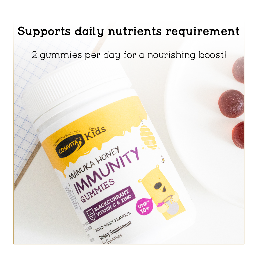 Comvita Manuka Honey Immunity Gummies (60 Gummies)