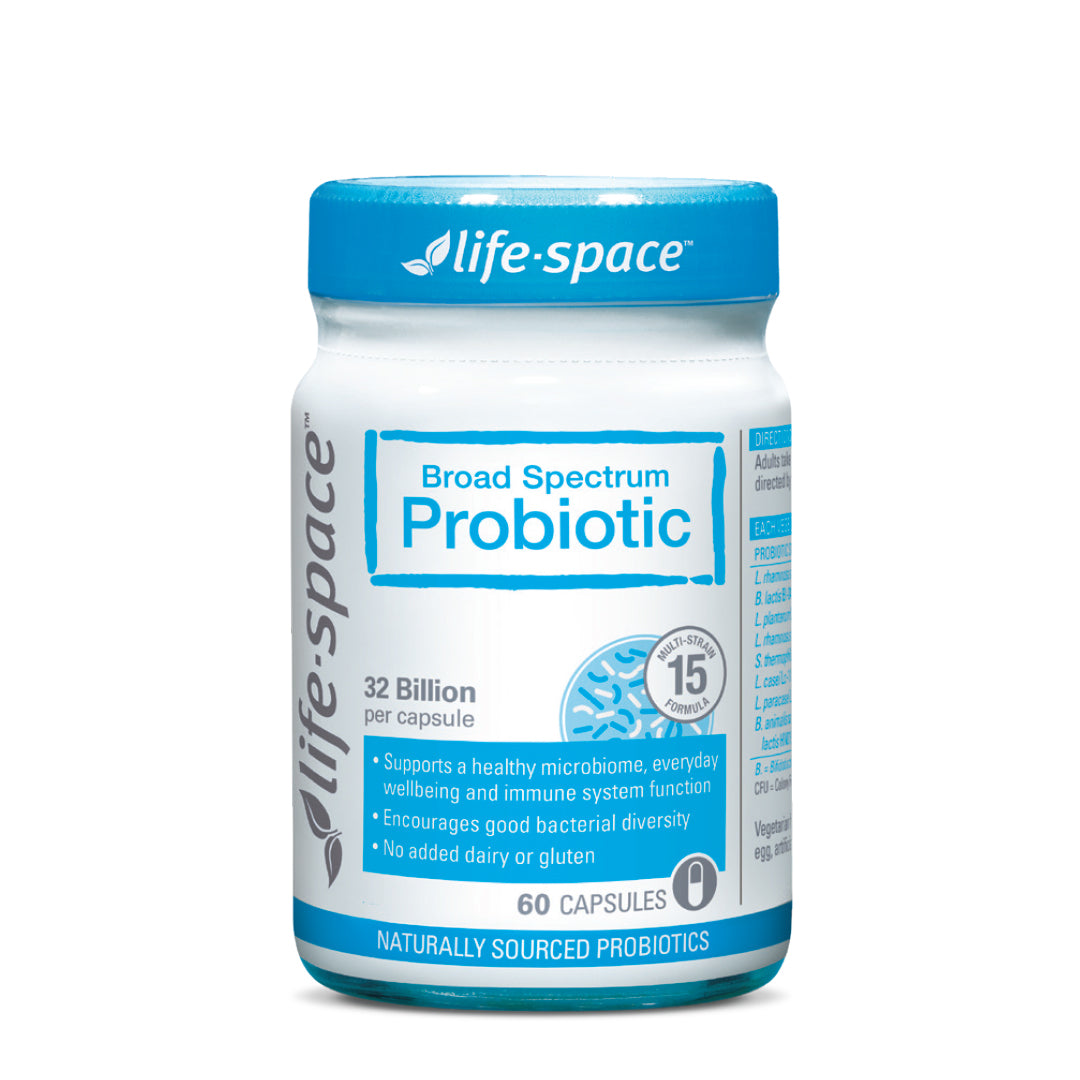 Broad Spectrum Probiotic - Life-Space (60 Capsules)