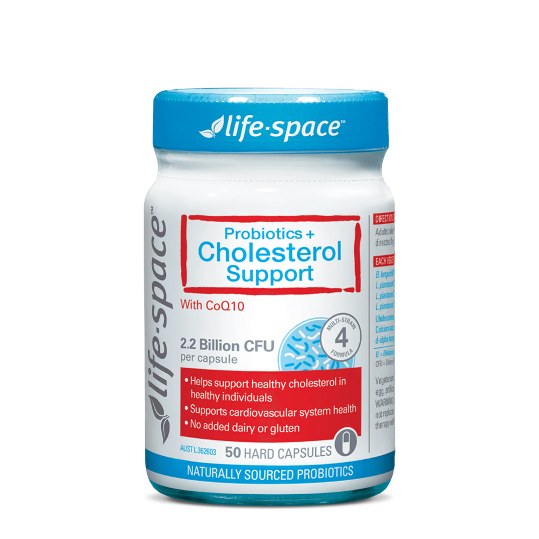 Probiotics + Cholesterol Support (50 Capsules)