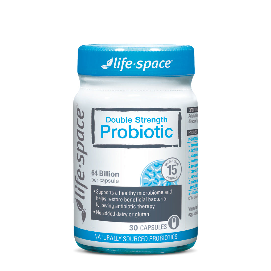 Double Strength Probiotic - Life-Space (30 Capsules)