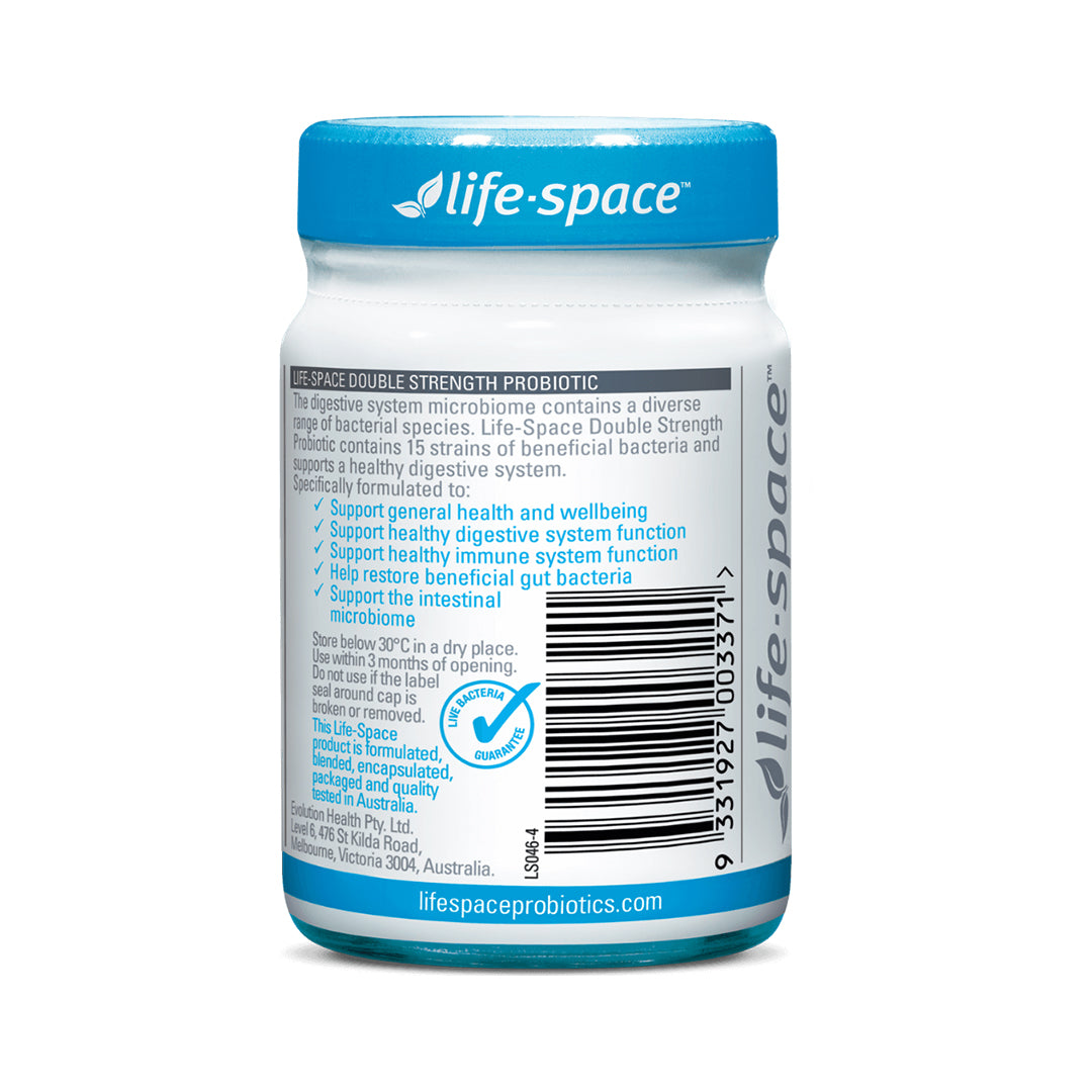 Double Strength Probiotic - Life-Space (30 Capsules)