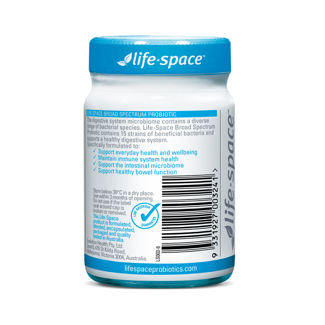 Broad Spectrum Probiotic - Life-Space (60 Capsules)