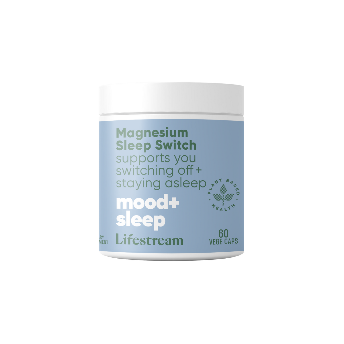 Lifestream Magnesium Sleep Switch (60 Capsules)