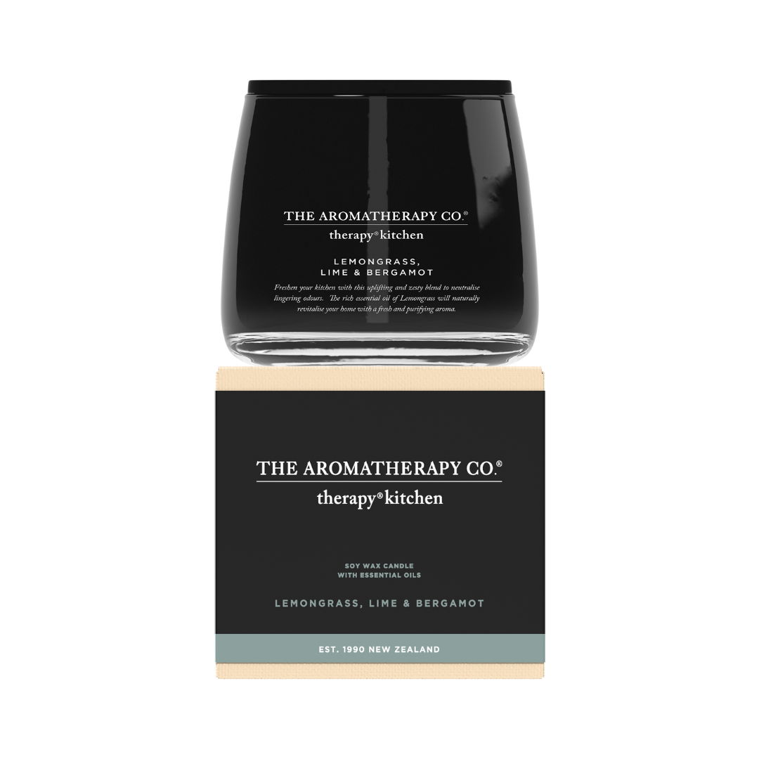 Therapy Kitchen Candle 260g Lemongrass Lime and Bergamot