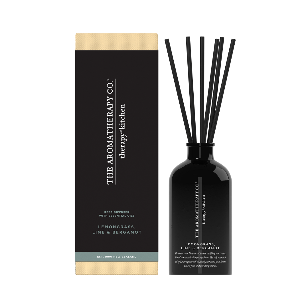 Therapy Kitchen Diffuser 250ml Lemongrass Lime and Bergamot