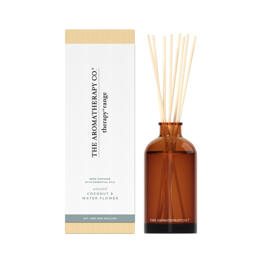 Therapy Diffuser Unwind - Coconut & Water Flower – Wellness Plus