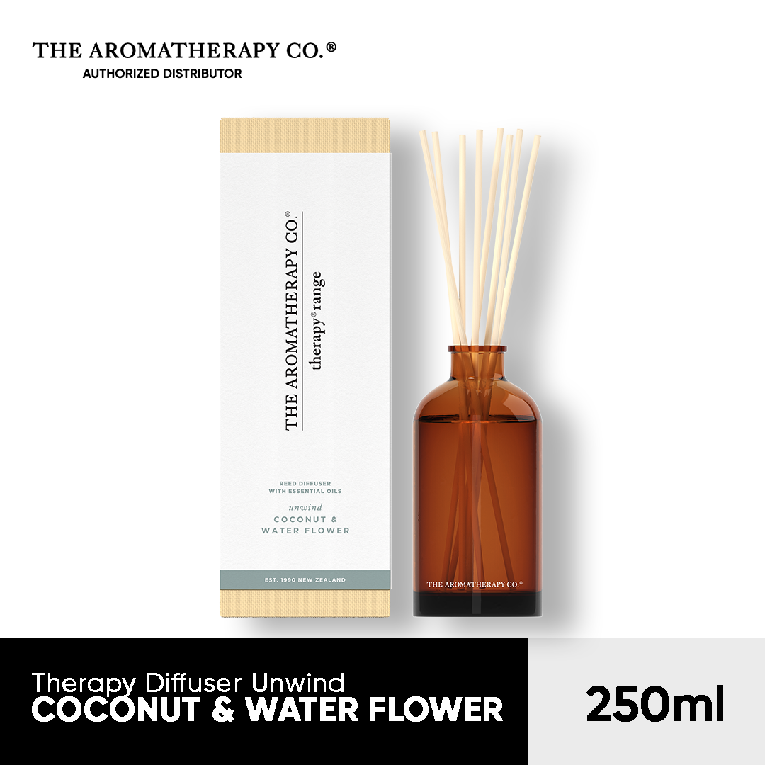 Therapy Diffuser Unwind - Coconut & Water Flower – Wellness Plus