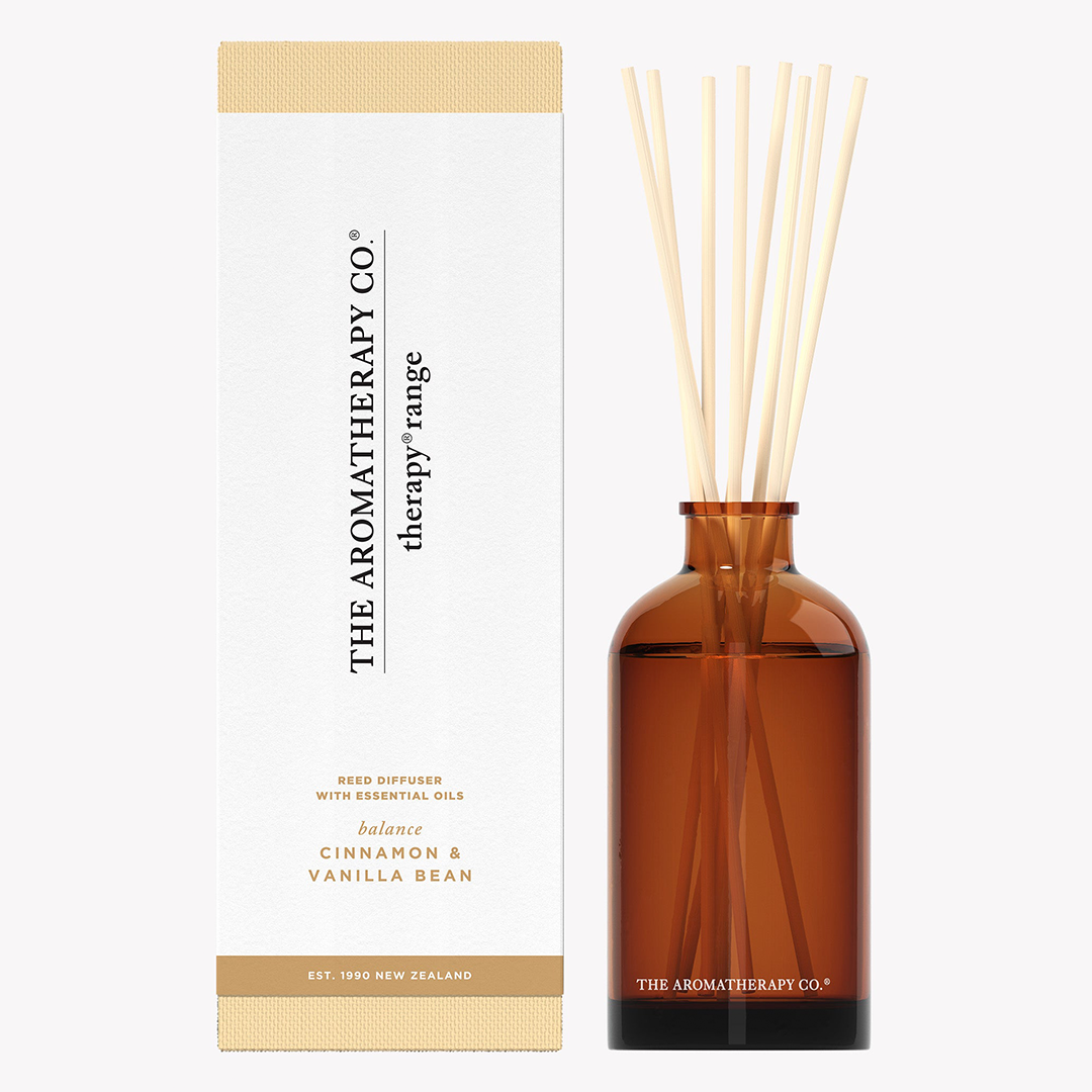 Therapy Diffuser Balance - Cinnamon & Vanilla Bean – Wellness Plus