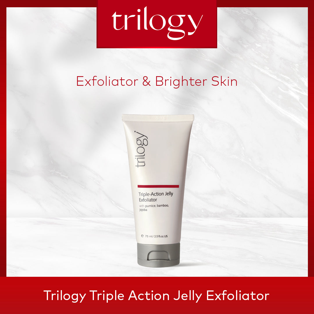 Trilogy Triple Action Jelly Exfoliator (75ml)